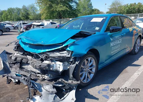 2021 Acura Tlx Standard z USA, uszkodzony, nr VIN 19UUB6F30MA010044